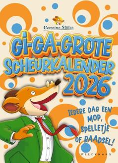 Gi-ga-grote scheurkalender 2026 -  Geronimo Stilton (ISBN: 9789463837071)