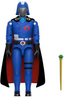 GI Joe ReAction+ Action Figure Wave 06 Cobra Commander (Movie, Black Cape) 10 cm