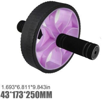 Giant Buik Wiel Thuis Fitnessapparatuur Buik Wiel Mannelijke En Vrouwelijke Buik Vermindering Vest Lijn Artefact Beige