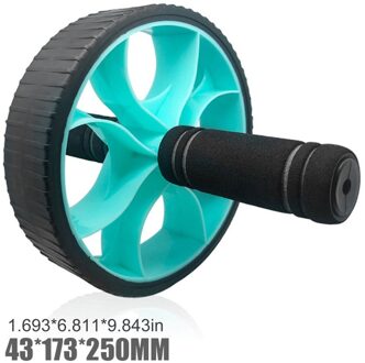 Giant Buik Wiel Thuis Fitnessapparatuur Buik Wiel Mannelijke En Vrouwelijke Buik Vermindering Vest Lijn Artefact Blauw