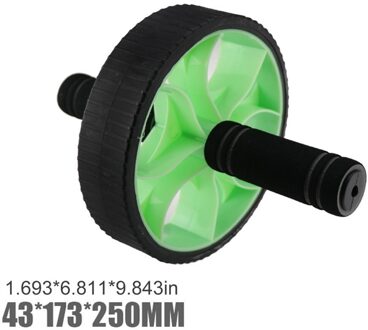 Giant Buik Wiel Thuis Fitnessapparatuur Buik Wiel Mannelijke En Vrouwelijke Buik Vermindering Vest Lijn Artefact groen