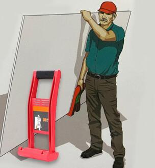 Giant Panel Carrier Handling Houten Board 80Kg Belasting Tool Panel Carrier Tang Gipsplaten Handvat Multiplex Sprei Voor Carrying