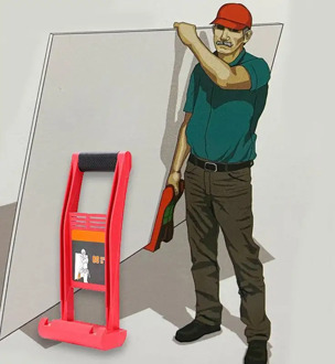 Giant Panel Carrier Handling Wooden Board 80kg Load Tool Panel Carrier Plier Drywall Handle Plywood Bedspread For Carrying