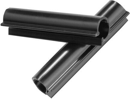 Giardino Clips Voor Linten Ral9005 Zwart - 100 Stuks