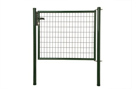 Giardino enkele poort H 120 x L 125cm groen