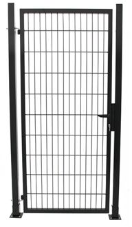 Giardino Enkele Poort Roma/milano Gecoat 180x100cm Antraciet