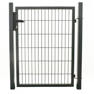 Giardino Enkele Poort Roma/milano Gecoat H 140 X L 100cm Groen