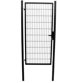 Giardino Tuinpoort Roma/milano - Staal - Zwart - 100x160cm