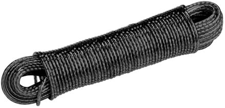 Giardino Waslijnkabel Zwart 3,8mm X 30m