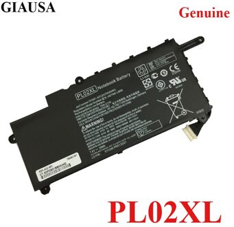Giausa Echt PL02XL Laptop Batterij Voor Hp Pavilion 11X360 11-n010dx 11-n000snx 11-N014TU 11-N030TU 751681-421 HSTNN-LB6B Hst