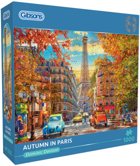 Gibsons Autumn in Paris Puzzel (1000 stukjes)