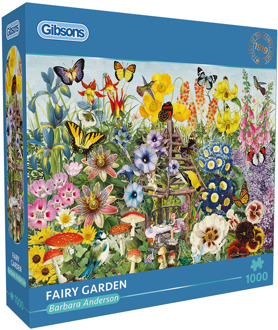 Gibsons Barbara Anderson - Fairy Garden Puzzel (1000 stukjes)