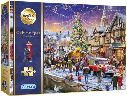 Gibsons Christmas Limited Edition - Christmas Spirit Puzzel (1000 stukjes)