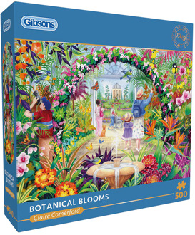 Gibsons Claire Comerford - Botanical Blooms Puzzel (500 stukjes)