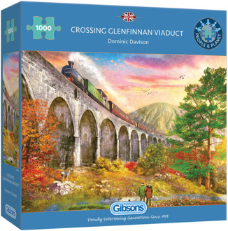 Gibsons Crossing Glenfinnan Viaduct Puzzel (1000 stukjes)