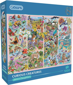 Gibsons Curious Creatures Puzzel (1000 stukjes)