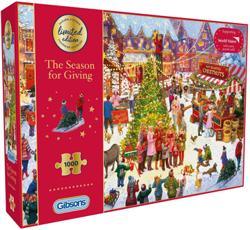 Gibsons Daniel Rodgers - The Season for Giving Limited Edition Puzzel (1000 stukjes)