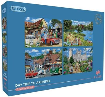 Gibsons Day out with the Family (4x500 stukjes)