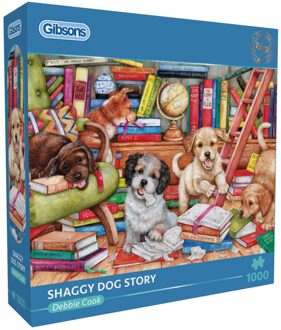 Gibsons Debbie Cook - Shaggy Dog Story Puzzel (1000 stukjes)