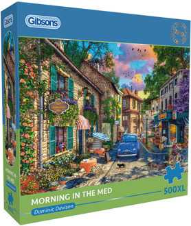 Gibsons Dominic Davison - Morning in the Med Puzzel (500XL stukjes)