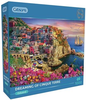 Gibsons Dreaming of Cinque Terre Puzzel (1000 stukjes)