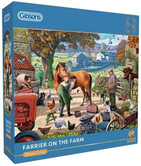 Gibsons Farrier on the Farm Puzzel (500 stukjes)