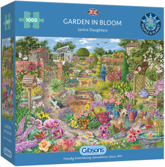 Gibsons Garden in Bloom Puzzel (1000 stukjes)