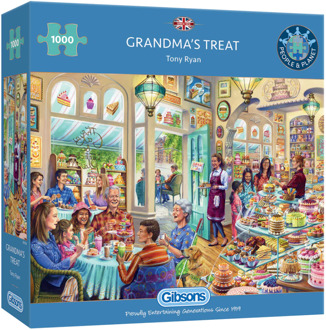 Gibsons Grandma's Treat Puzzel (1000 stukjes)