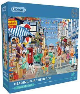 Gibsons Heading for the Beach Puzzel (1000 stukjes)