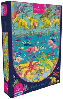 Gibsons House of Turnowsky - Tropical Oasis Puzzel (1000 stukjes)