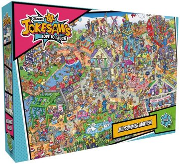 Gibsons Jokesaws - Midsummer Mayhem Puzzel (1000 stukjes)