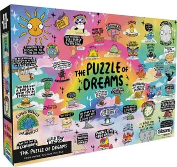 Gibsons Katie Abey - The Puzzle of Dreams Puzzel (1000 stukjes)