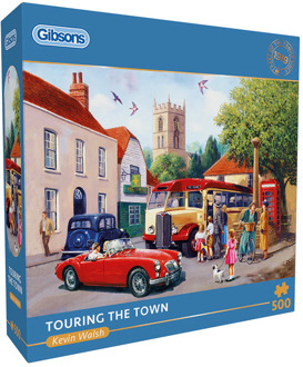Gibsons Kevin Walsh - Touring the Town Puzzel (500 stukjes)