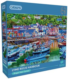 Gibsons Lyme Regis Harbour Puzzel (1000 stukjes)