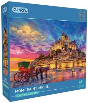 Gibsons Mont Saint-Michel Puzzel (1000 stukjes)
