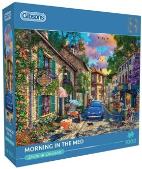 Gibsons Morning in the Med Puzzel (1000 stukjes)