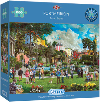 Gibsons Portmeiron Puzzel (1000 stukjes)