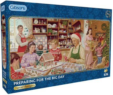 Gibsons Preparing for the Big Day Puzzel (636 stukjes)