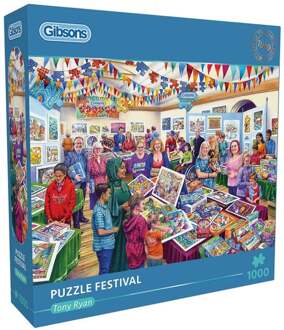 Gibsons Puzzle Festival Puzzel (1000 stukjes)