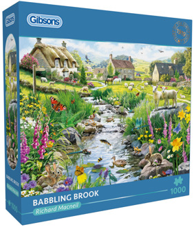 Gibsons Richard Macneil - Babbling Brook Puzzel (1000 stukjes)
