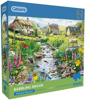 Gibsons Richard Macneil- Babbling Brook Puzzel (500XL stukjes)