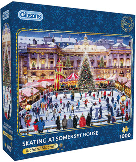 Gibsons Skating at Somerset House Puzzel (1000 stukjes)
