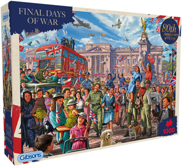 Gibsons Steve Crisp - Final Days of War Puzzel (1000 stukjes)