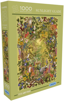 Gibsons The Art File - Sunlight Glade Puzzel (1000 stukjes)