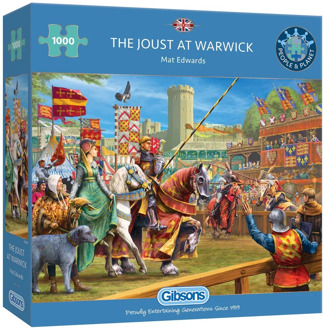 Gibsons The Joust at Warwick Puzzel (1000 stukjes)