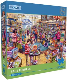 Gibsons Tony Ryan - Page Turners Puzzel (500XL stukjes)