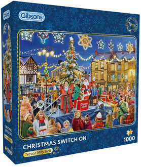 Gibsons Trevor Mitchell - Christmas Switch On Puzzel (1000 stukjes)