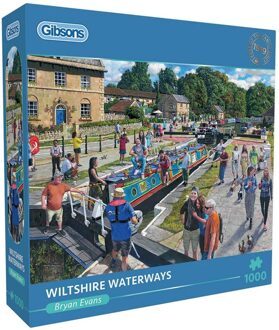 Gibsons Wiltshire Waterways Puzzel (1000 stukjes)