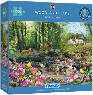 Gibsons Woodland Glade Puzzel (1000 stukjes)