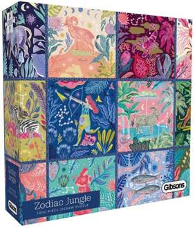 Gibsons Zodiac Jungle Puzzel (1000 stukjes)